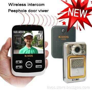 Wireless 3.5inch Photo-Memory Peephole Intercom Door Phone System